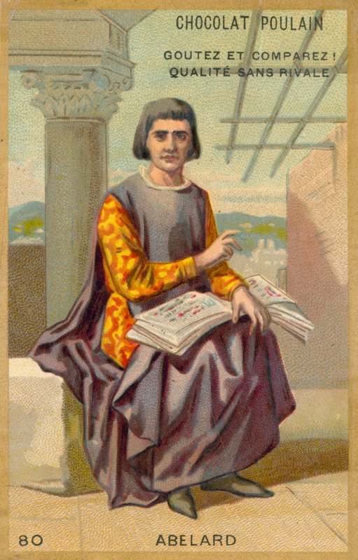Pierre Abelard, filozof i teolog scholastyczny autorstwa French School