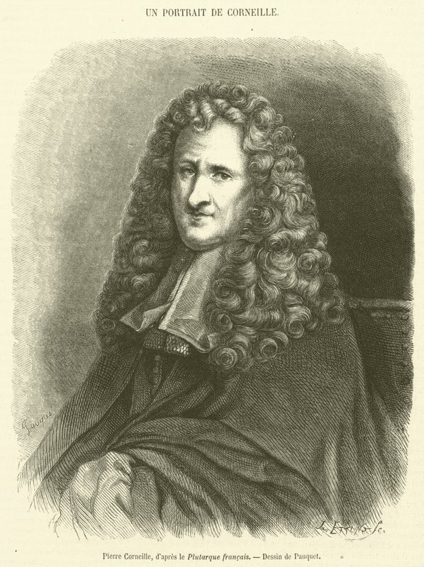 Pierre Corneille (Grawerowanie) autorstwa French School