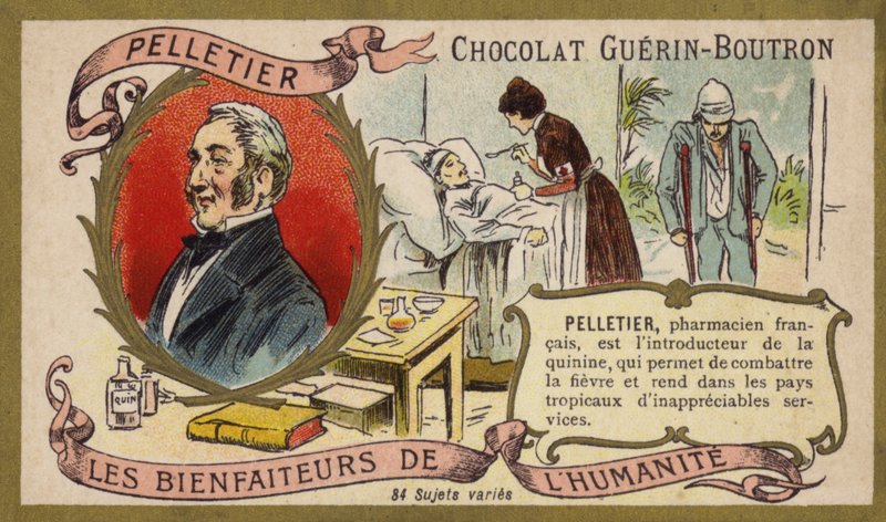 Pierre Joseph Pelletier, francuski chemik (chromolitho) autorstwa French School