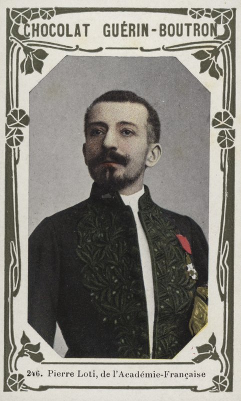 Pierre Loti z Academie-Francaise (kolorowe zdjęcie) autorstwa French School