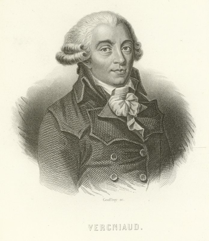 Pierre Victurnien Vergniaud autorstwa French School