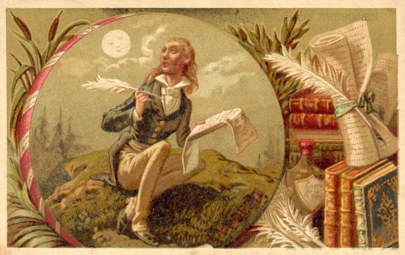 Poezja (chromolitho) autorstwa French School