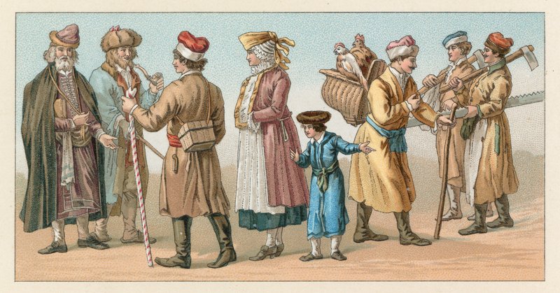 Lenkija Costumepoli autorstwa French School