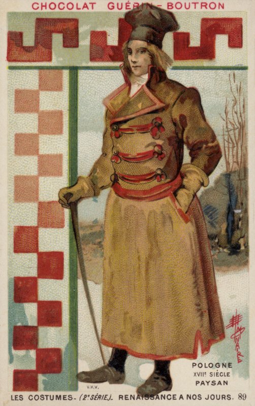Chłop polski, XVII w. autorstwa French School