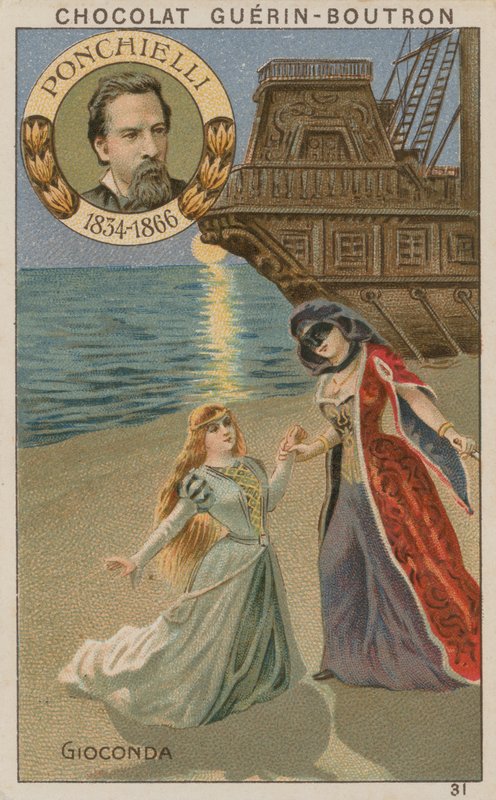 Ponchielli, Gioconda autorstwa French School