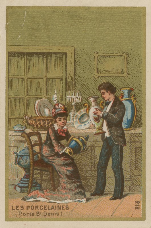 Porcelana (Brama Świętego Denisa) autorstwa French School