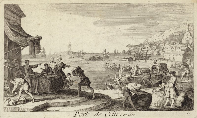 Port Sete, Francja autorstwa French School