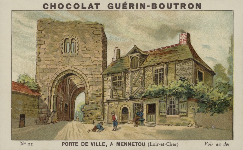 Brama miejska, w Mennetou, Loir-et-Cher autorstwa French School
