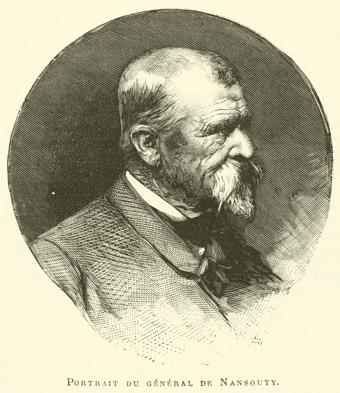 Portret generała de Nansouty (grafika) autorstwa French School