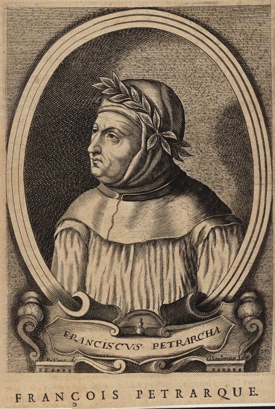 Portret Francesco Petrarki autorstwa French School