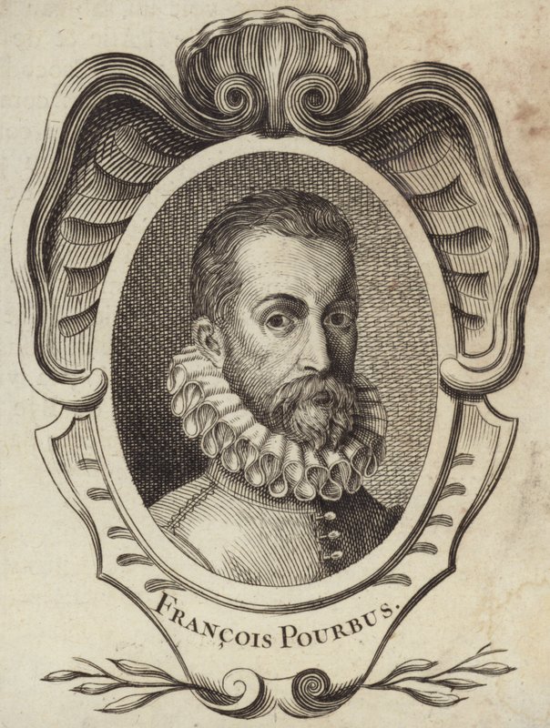 Portret Fransa Pourbusa młodszego autorstwa French School