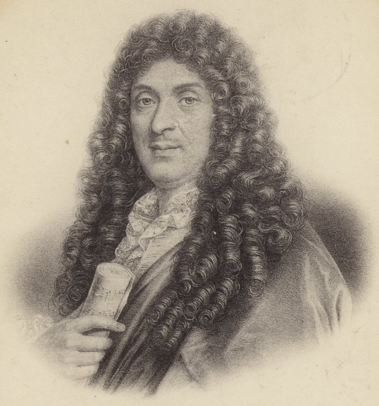 Portret Jean-Baptiste Lulli autorstwa French School