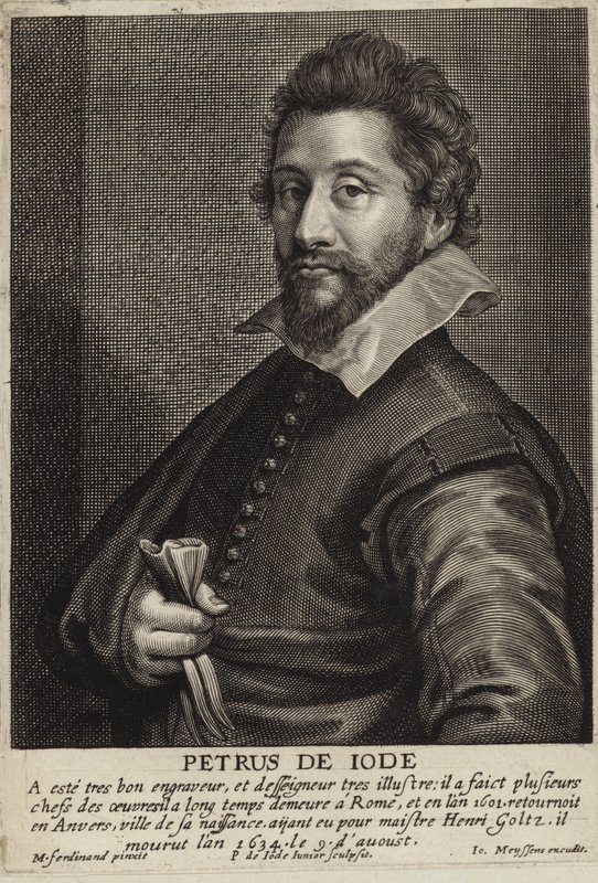 Portret Pietera de Jode I autorstwa French School