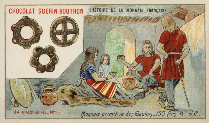 Pierwotne monety Galów autorstwa French School
