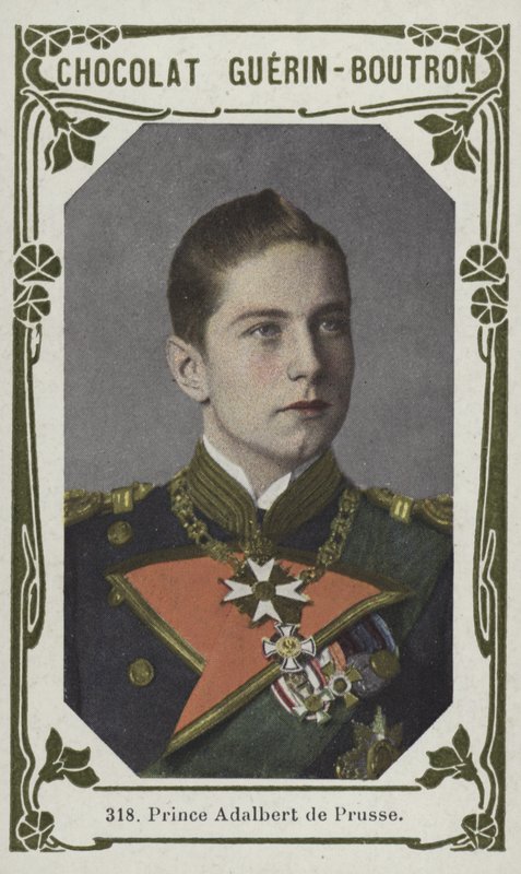 Książę Wojciech de Prusse (kolorowe zdjęcie) autorstwa French School