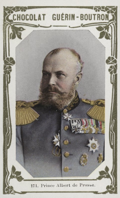 Książę Albert Pruski (kolorowe zdjęcie) autorstwa French School