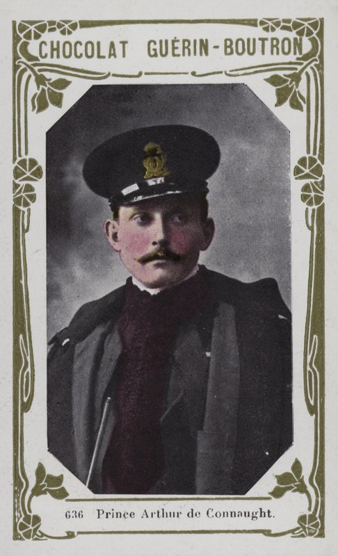 Książę Artur de Connaught (kolorowe zdjęcie) autorstwa French School