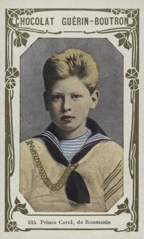Książę Carol z Rumunii (kolorowe zdjęcie) autorstwa French School