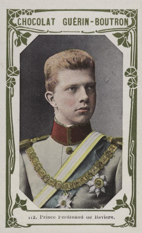 Książę Ferdynand de Baviere (kolorowe zdjęcie) autorstwa French School