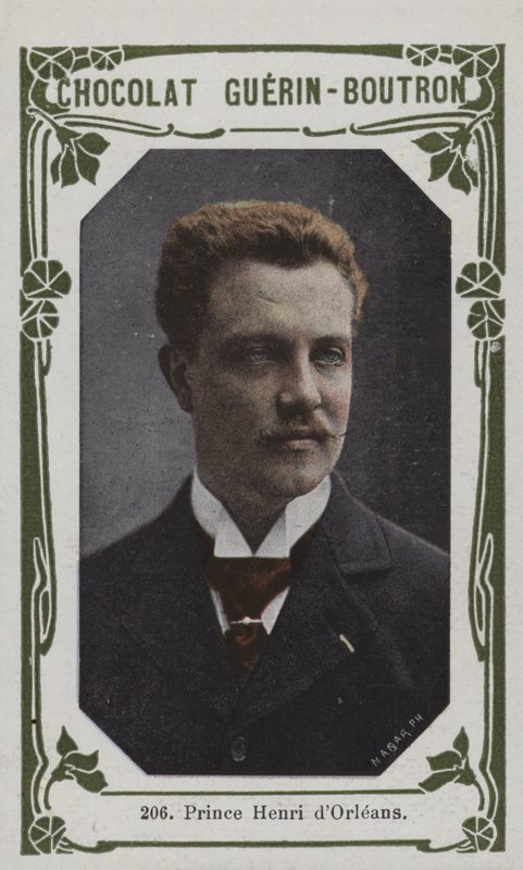 Książę Henri dOrleans (kolorowe zdjęcie) autorstwa French School