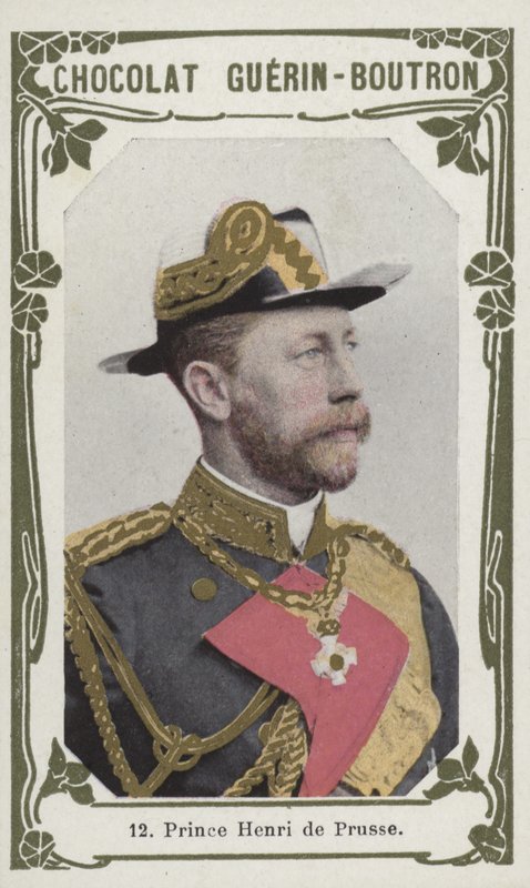 Książę Henryk Pruski (kolorowe zdjęcie) autorstwa French School