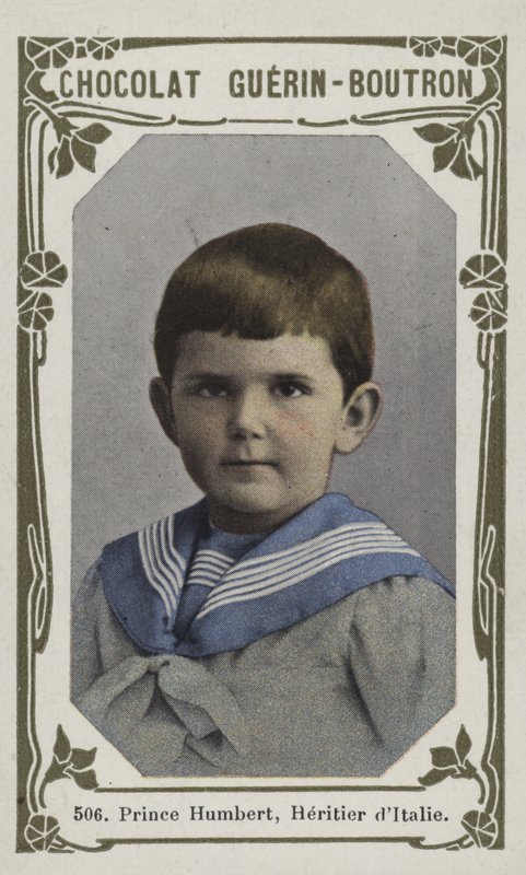 Książę Humbert, Heritier dItalie (kolorowe zdjęcie) autorstwa French School