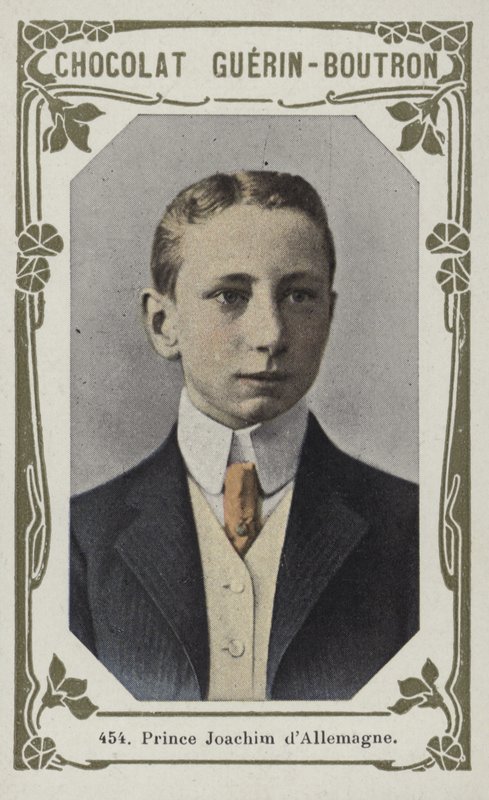 Książę Joachim dAllemagne (kolorowe zdjęcie) autorstwa French School