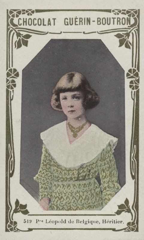 Książę Leopold de Belgique, Heritier (kolorowe zdjęcie) autorstwa French School