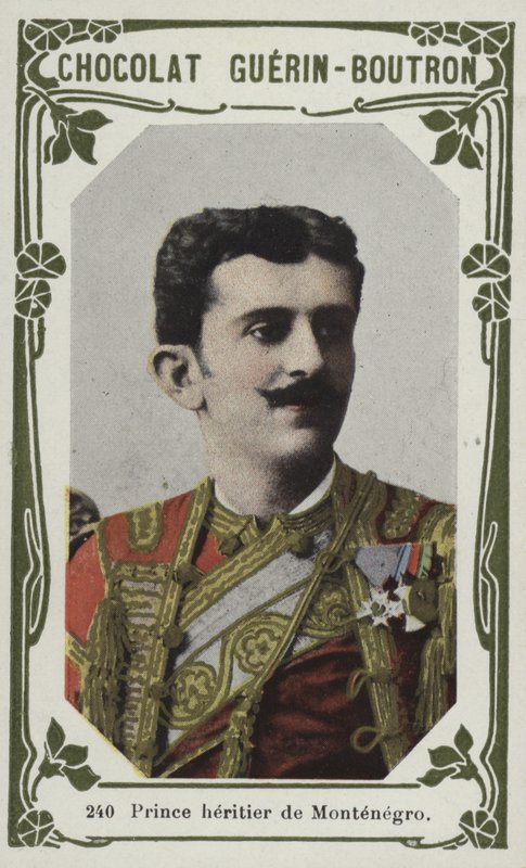 Prince heritier de Montenegro (kolorowe zdjęcie) autorstwa French School