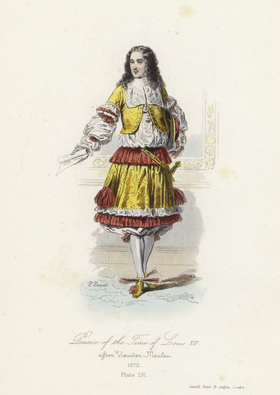 Książę czasów Ludwika XIV Francji autorstwa French School