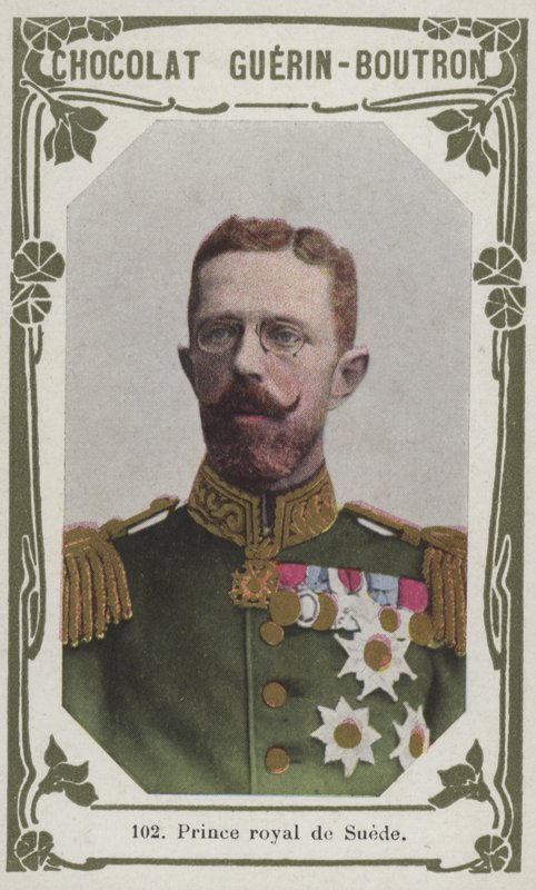 Prince royal de Suede (kolorowe zdjęcie) autorstwa French School
