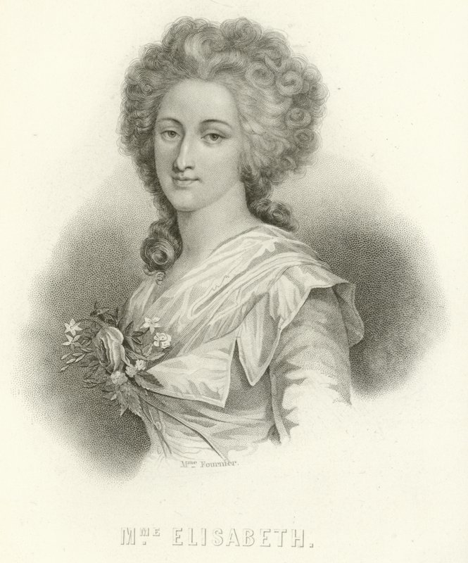 Księżniczka Elżbieta Francji autorstwa French School