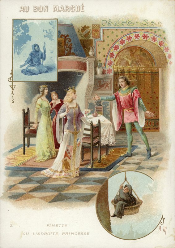 Księżniczka i książę autorstwa French School