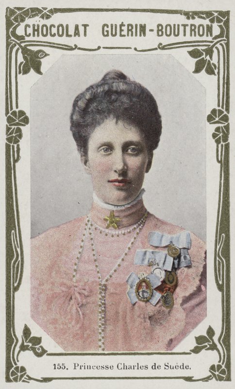 Księżniczka Charles de Suede (kolorowe zdjęcie) autorstwa French School