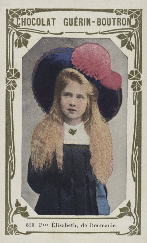 Księżniczka Elżbieta Rumuńska (kolorowe zdjęcie) autorstwa French School