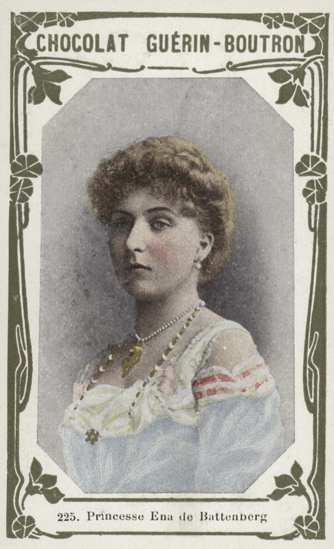 Księżniczka Ena Battenberg (kolorowe zdjęcie) autorstwa French School