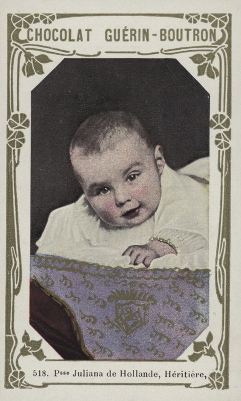 Księżniczka Juliana Holenderska, dziedziczka (kolorowe zdjęcie) autorstwa French School
