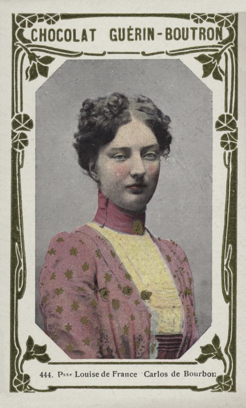 Księżniczka Ludwika Francji, Carlos de Bourbon (kolorowe zdjęcie) autorstwa French School