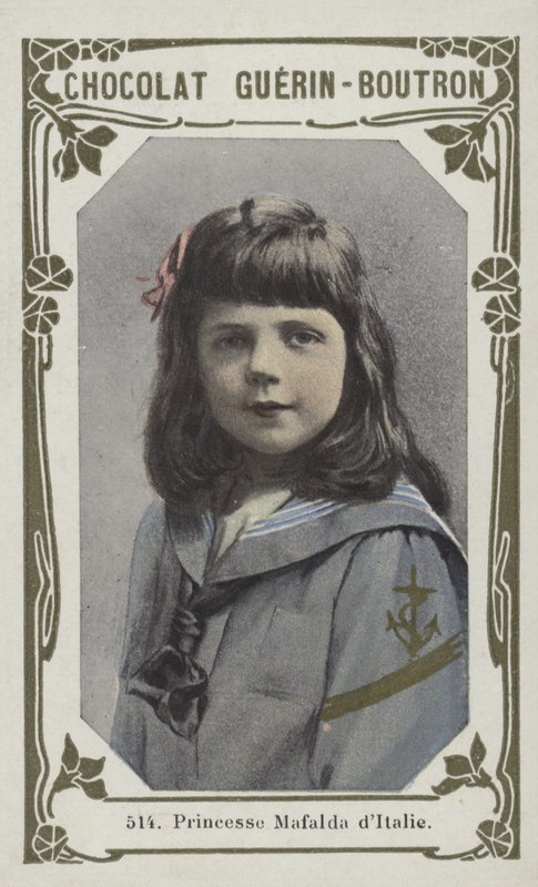 Księżniczka Mafalda z Włoch (kolorowe zdjęcie) autorstwa French School