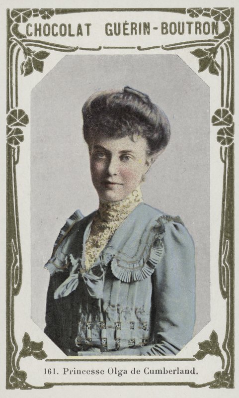 Księżniczka Olga de Cumberland (kolorowe zdjęcie) autorstwa French School