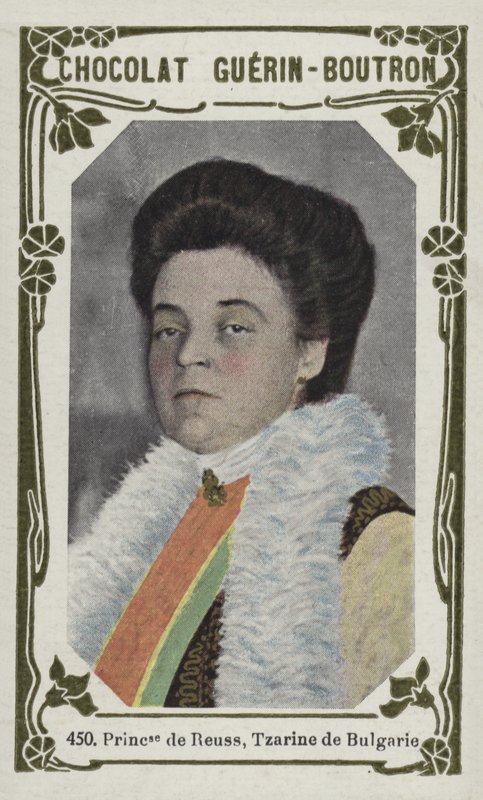 Księżniczka Reuss, caryca Bułgarii (kolorowe zdjęcie) autorstwa French School