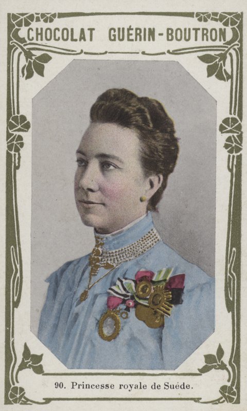 Księżniczka Królewska Szwecji (kolorowe zdjęcie) autorstwa French School