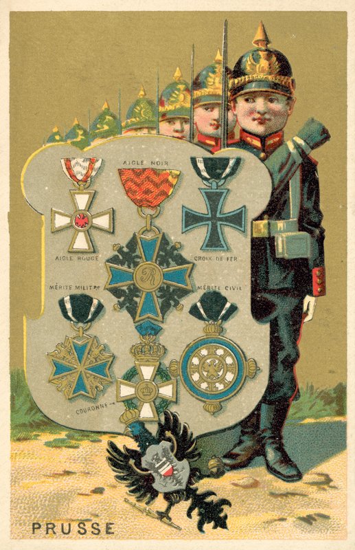 Prusy (chromolitho) autorstwa French School