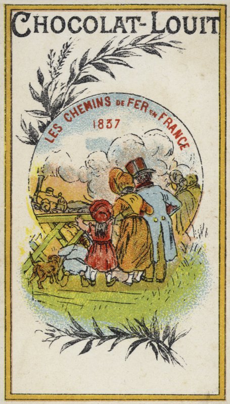 Koleje we Francji, 1837 autorstwa French School