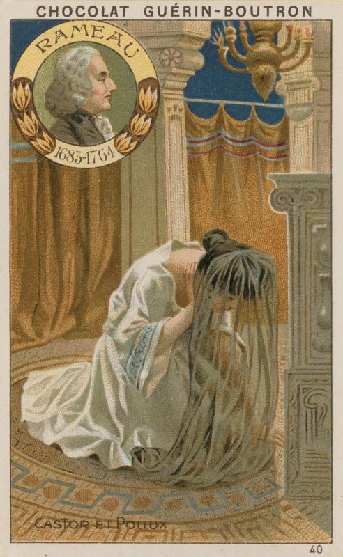 Rameau, Castor i Pollux autorstwa French School