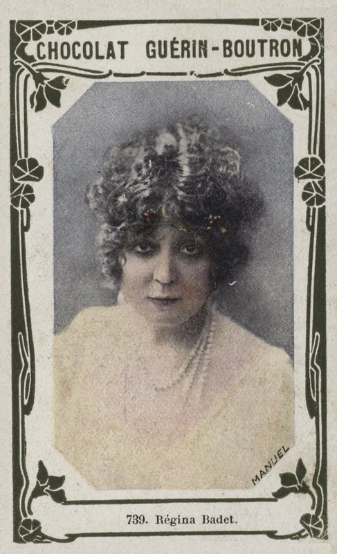 Regina Badet (kolorowe zdjęcie) autorstwa French School