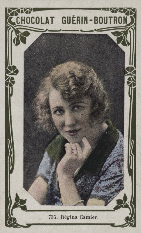 Regina Camier (kolorowe zdjęcie) autorstwa French School