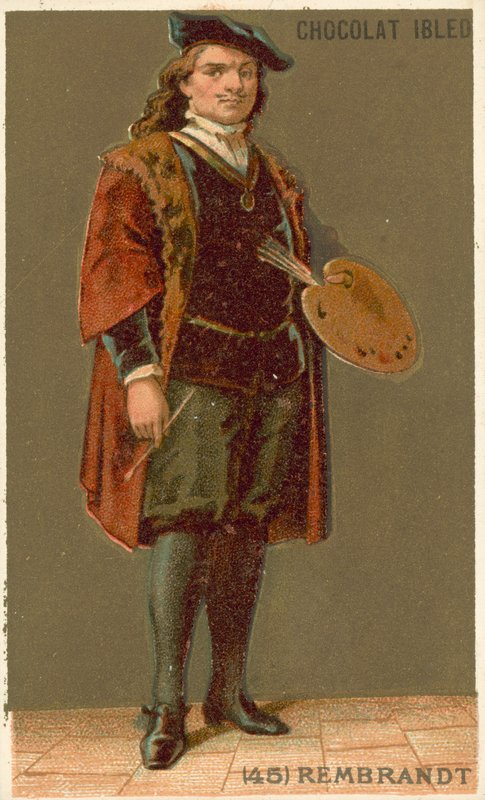 Rembrandt van Rijn, holenderski artysta autorstwa French School