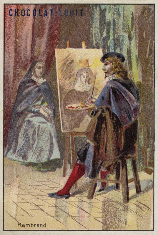 Rembrandt van Rijn, holenderski malarz autorstwa French School