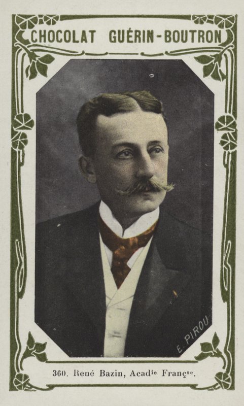 Rene Bazin, Akademia Francuska (kolorowe zdjęcie) autorstwa French School